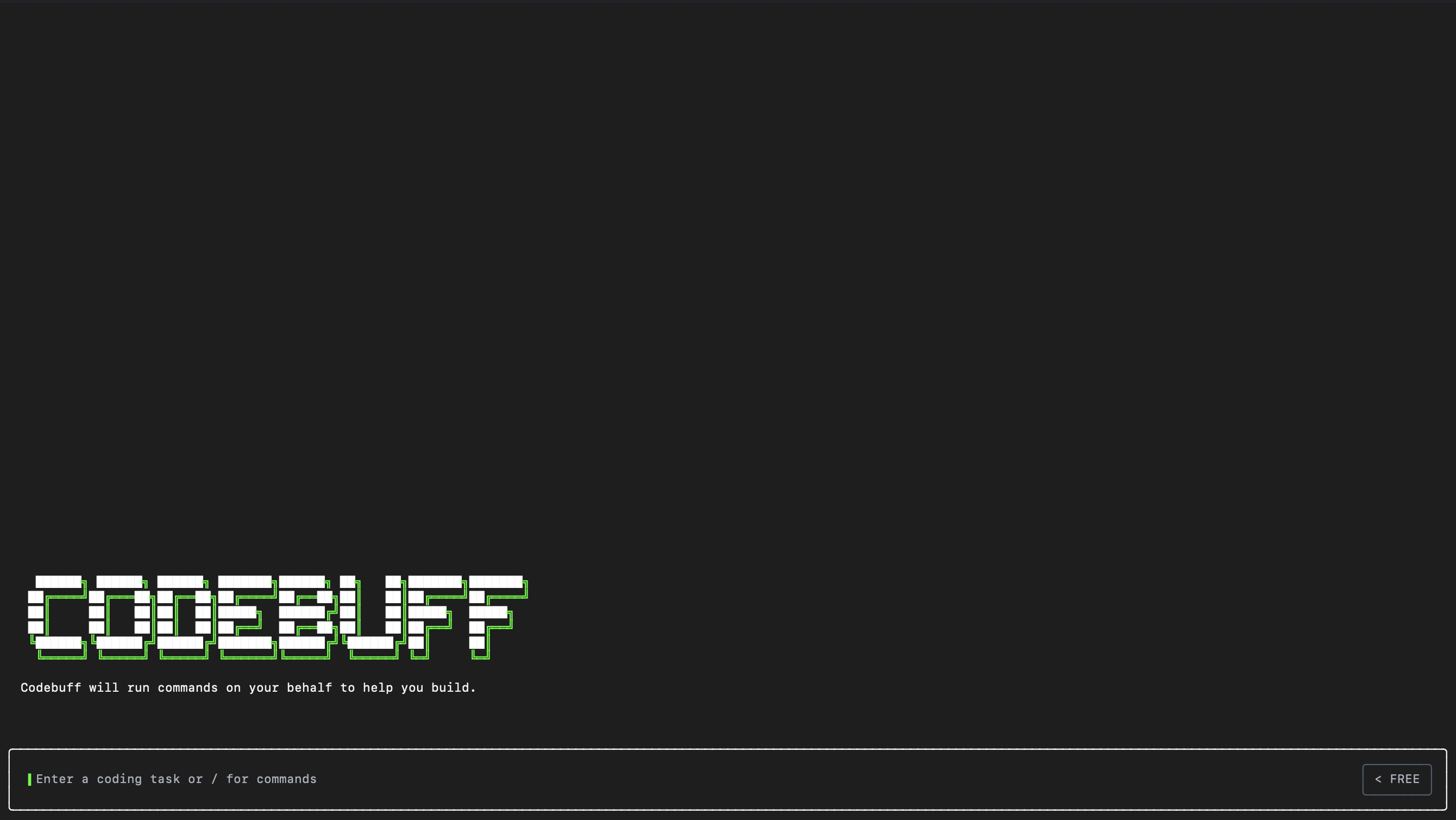 Codebuff preview