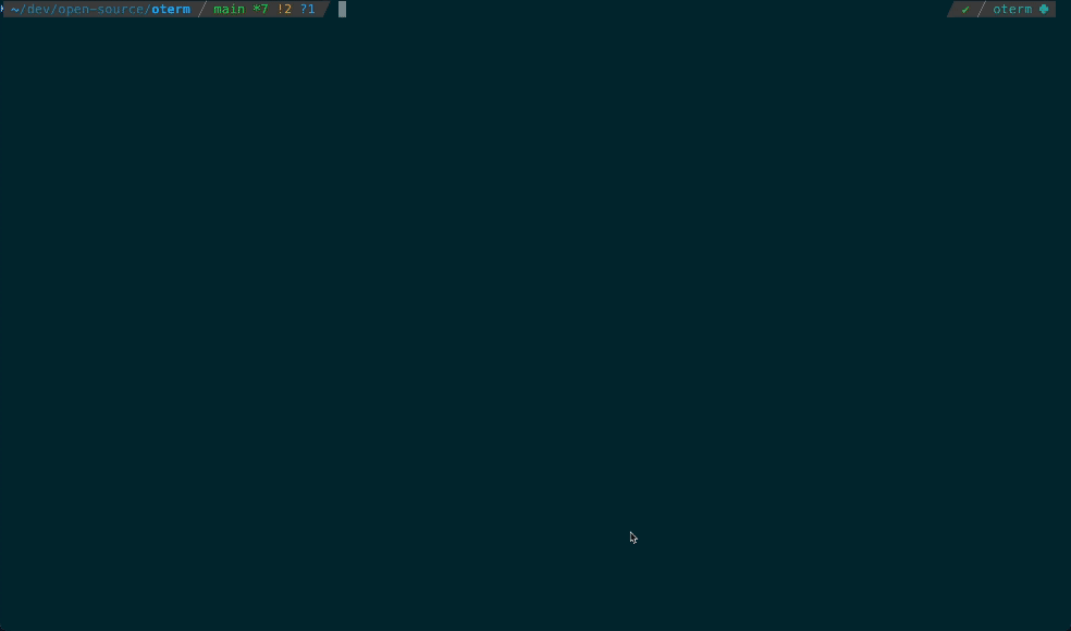 image preview of oterm