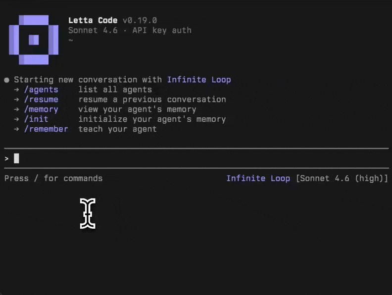 Letta Code preview
