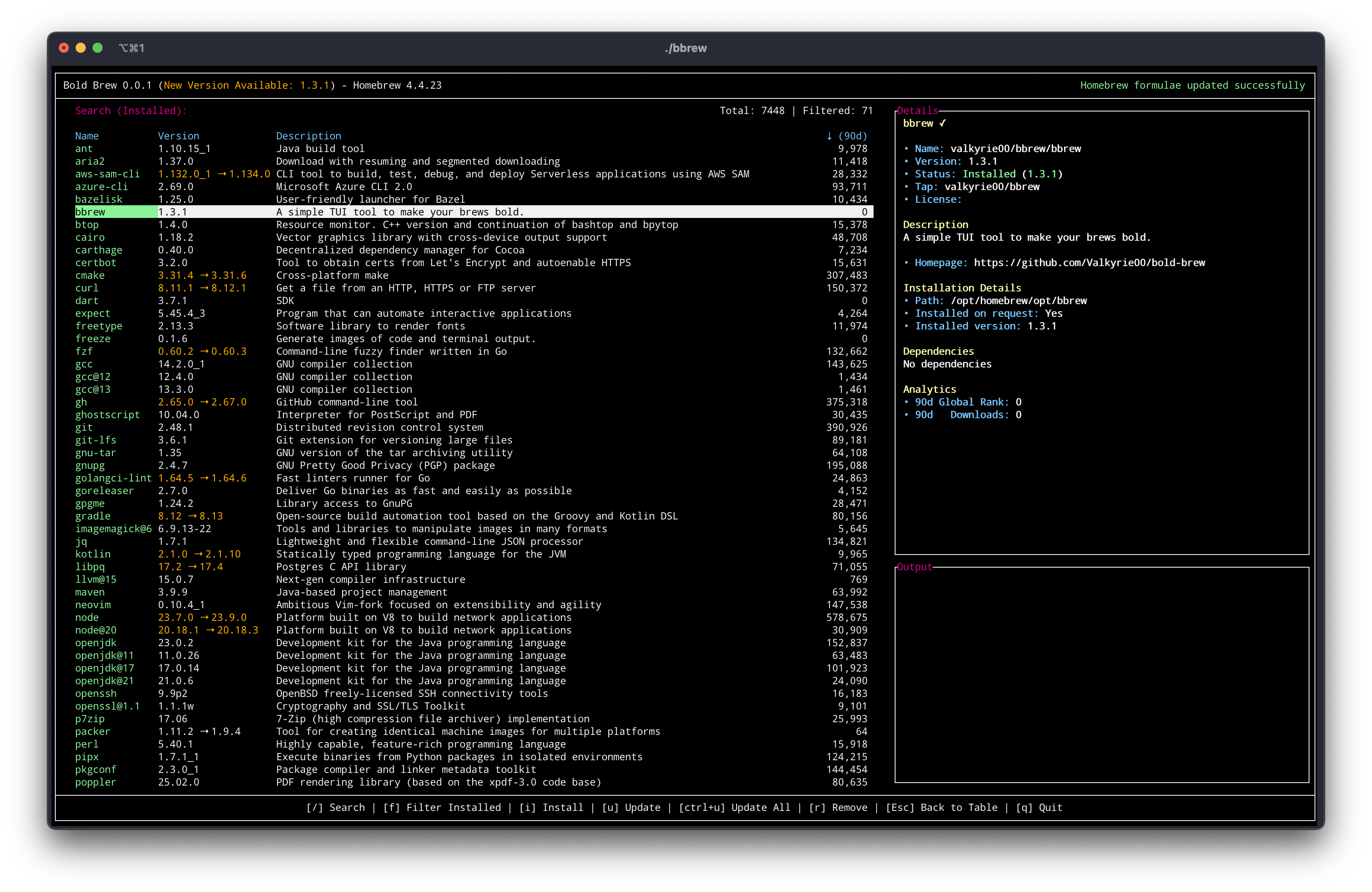 image preview of bbrew