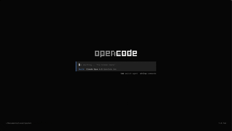 OpenCode preview