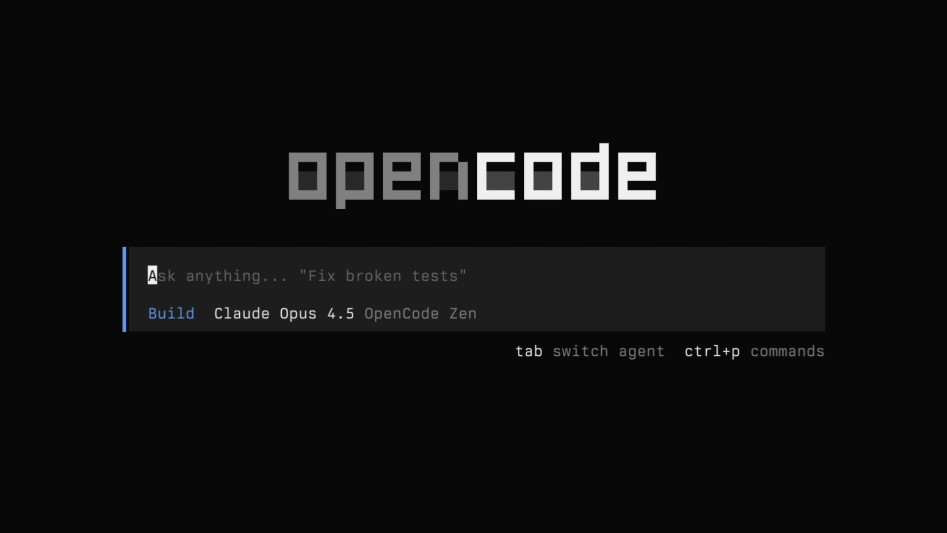 OpenCode - The open source AI coding agent built for the terminal