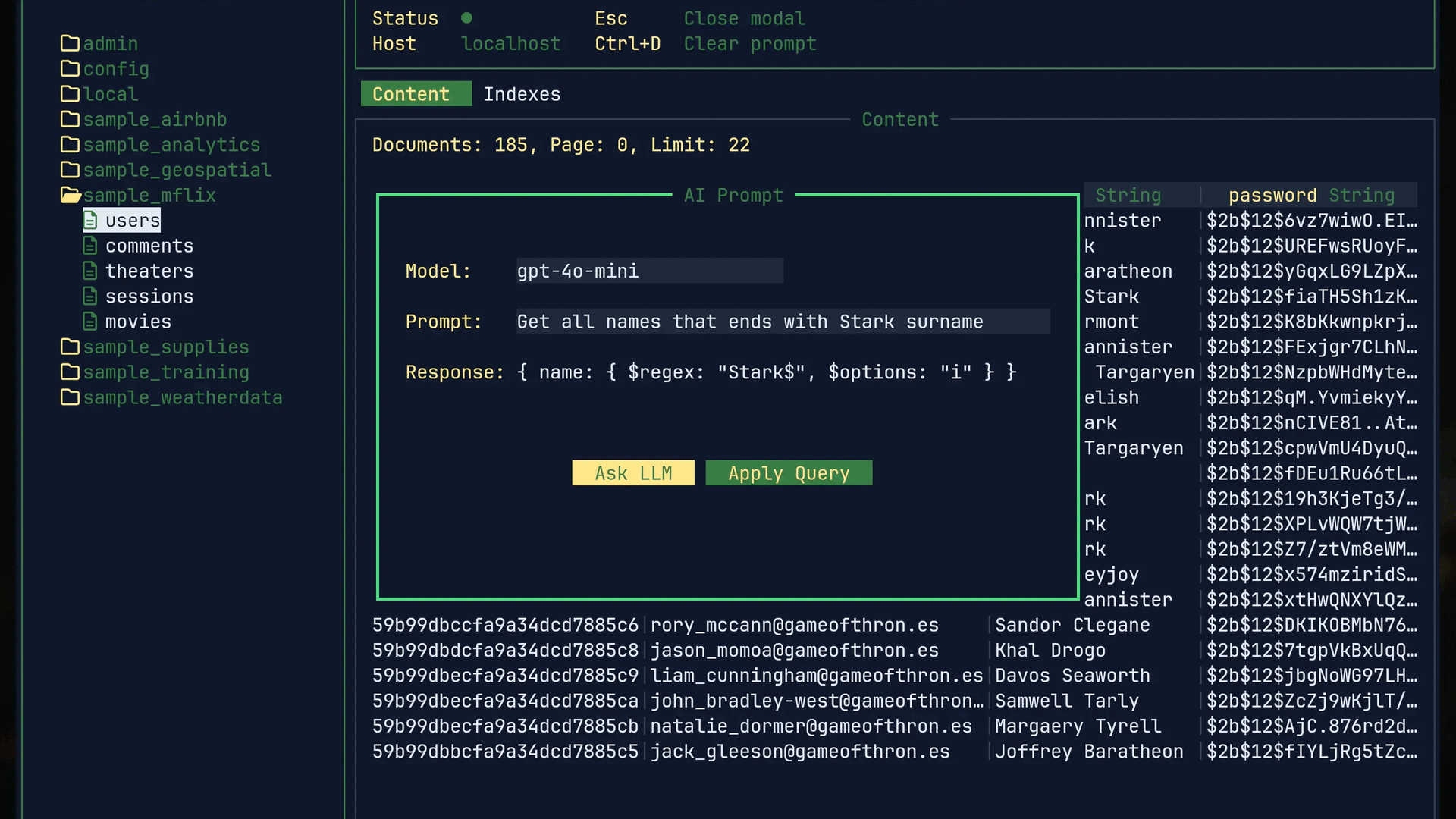 image preview of vi-mongo