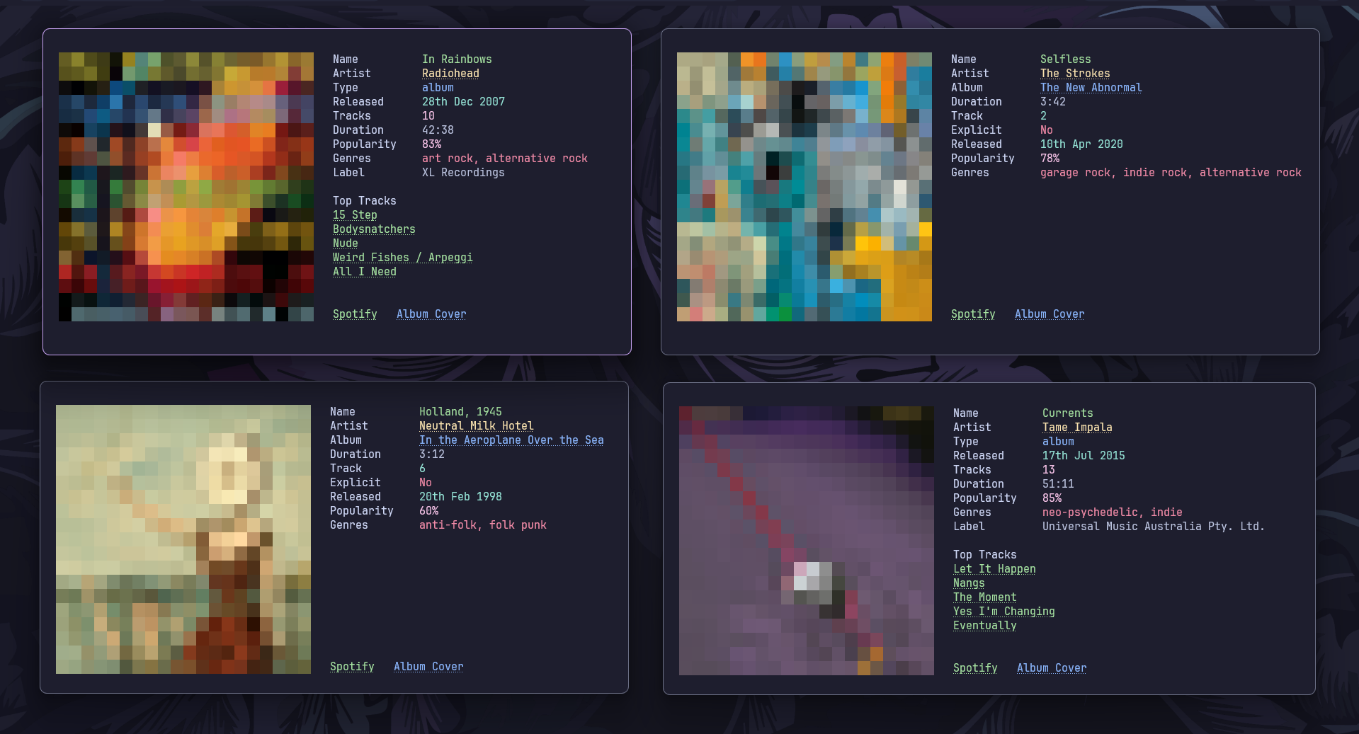 image preview of mufetch