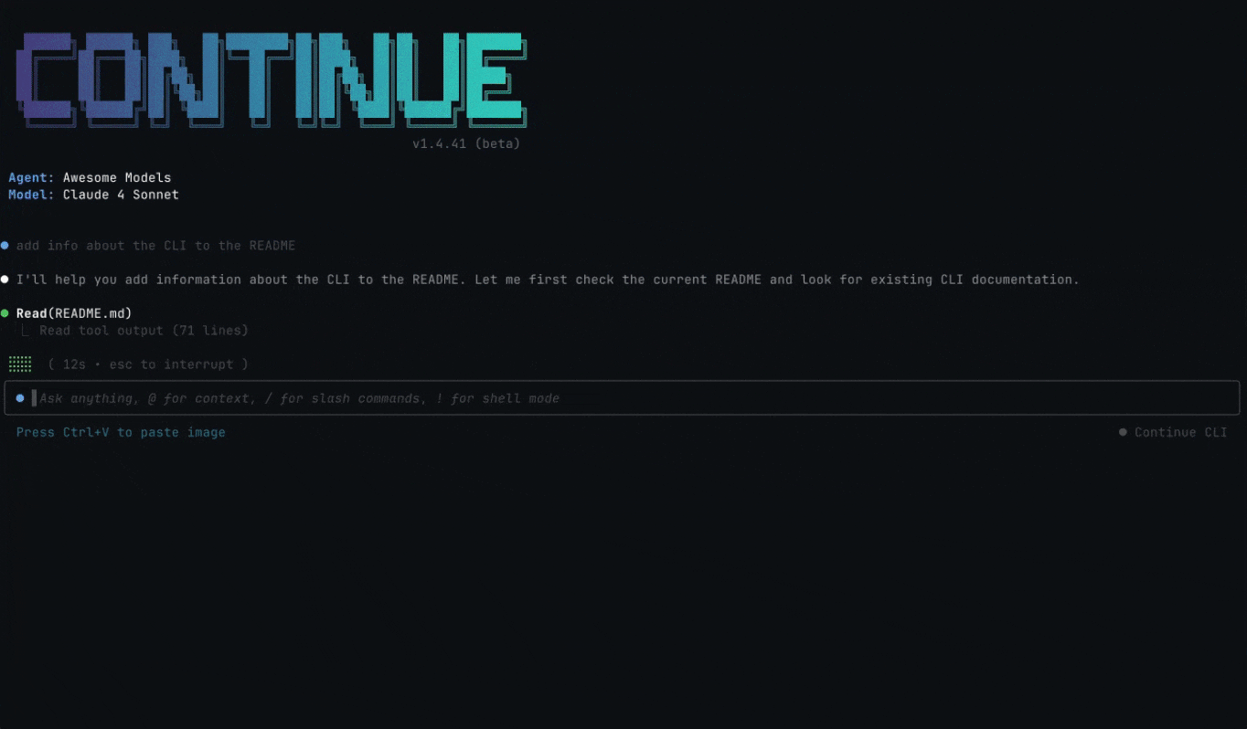 Continue - The open-source AI code assistant