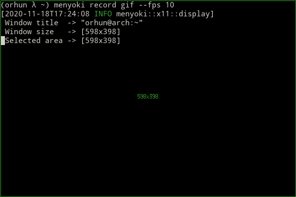 menyoki - Screenshot/cast and perform ImageOps on the command line.