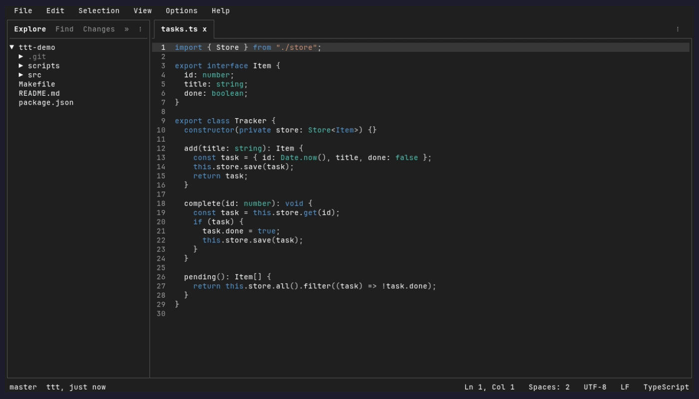 image preview of ttt-editor