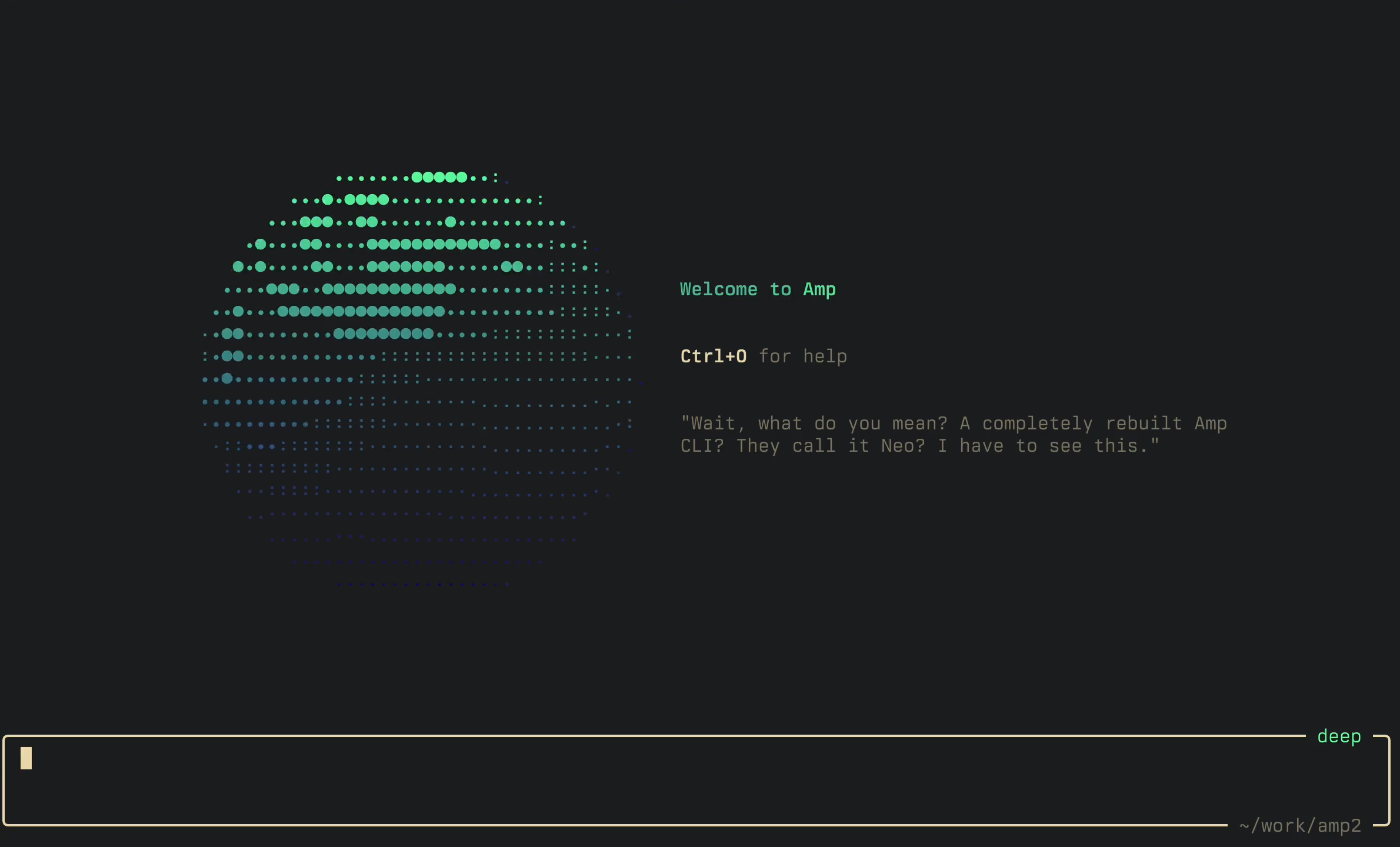Amp - The frontier coding agent