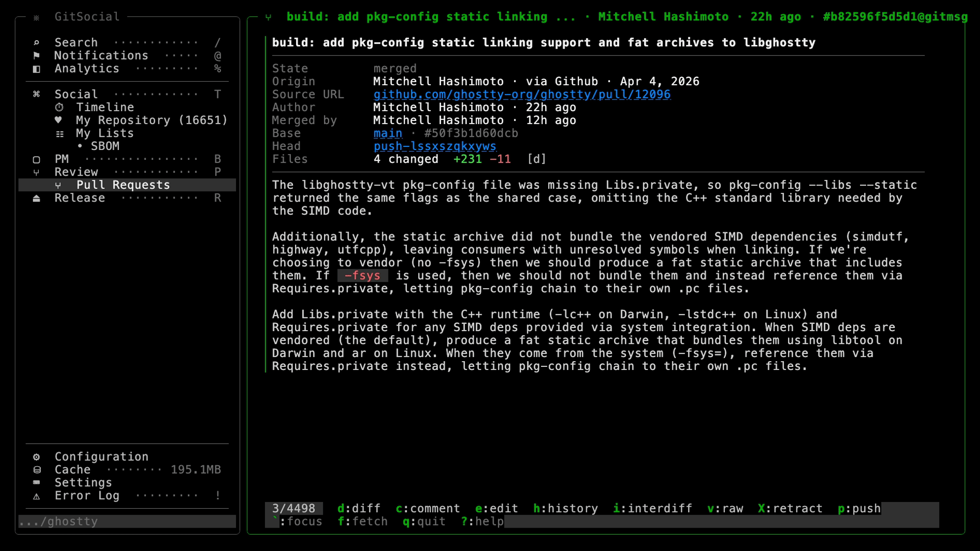 gitsocial - Social layer for git repositories.
