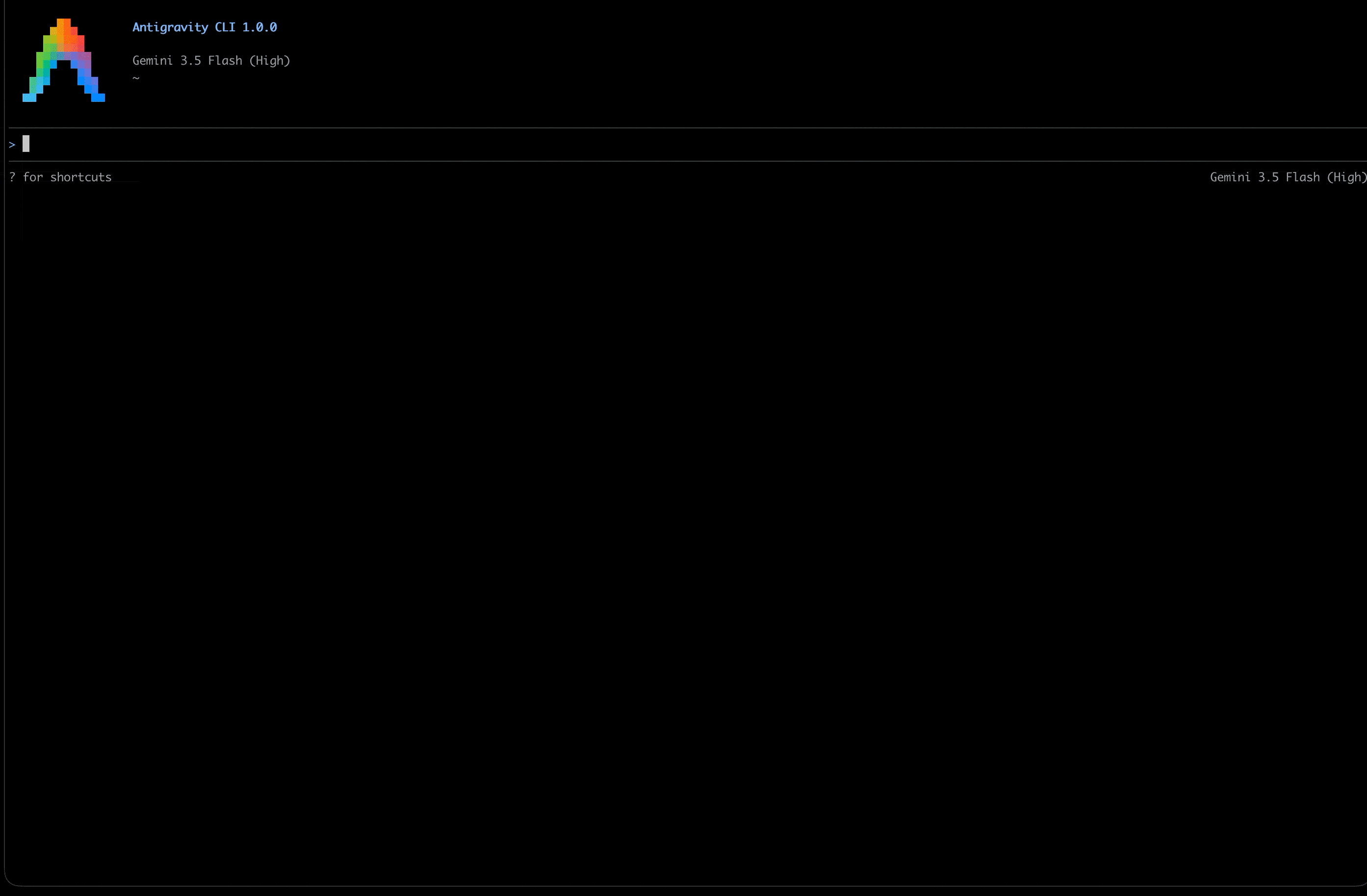 Antigravity CLI preview