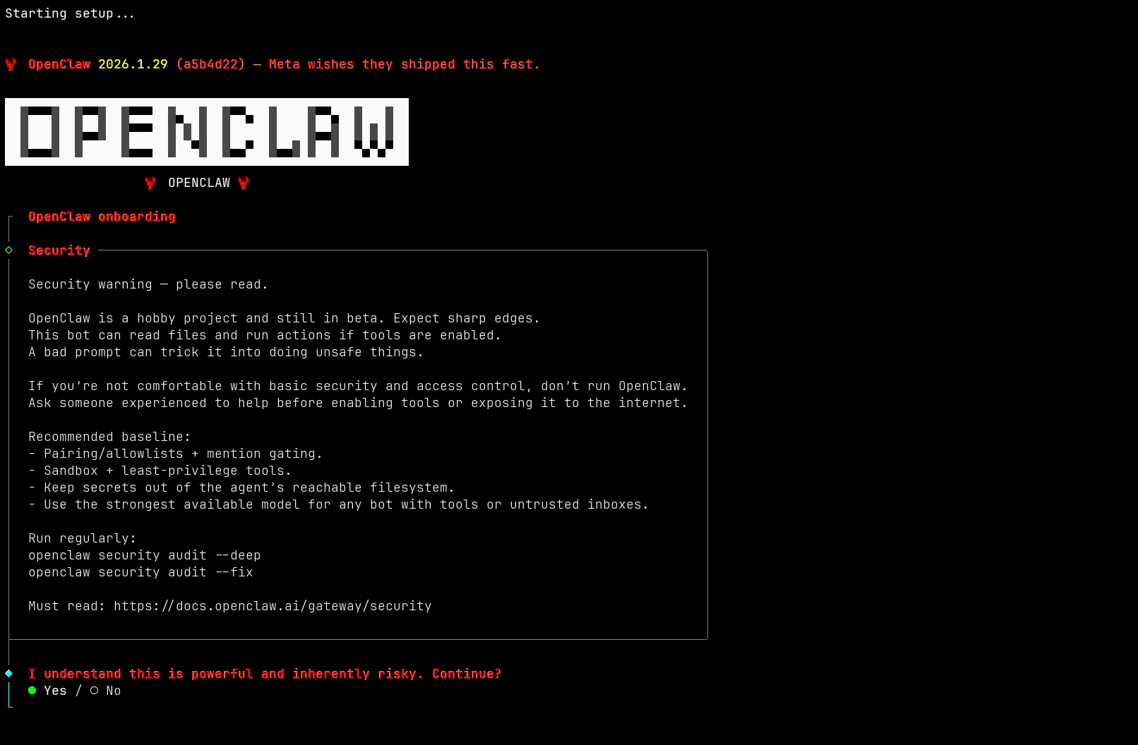 openclaw - A self-hosted personal AI assistant with a CLI / TUI control surface.