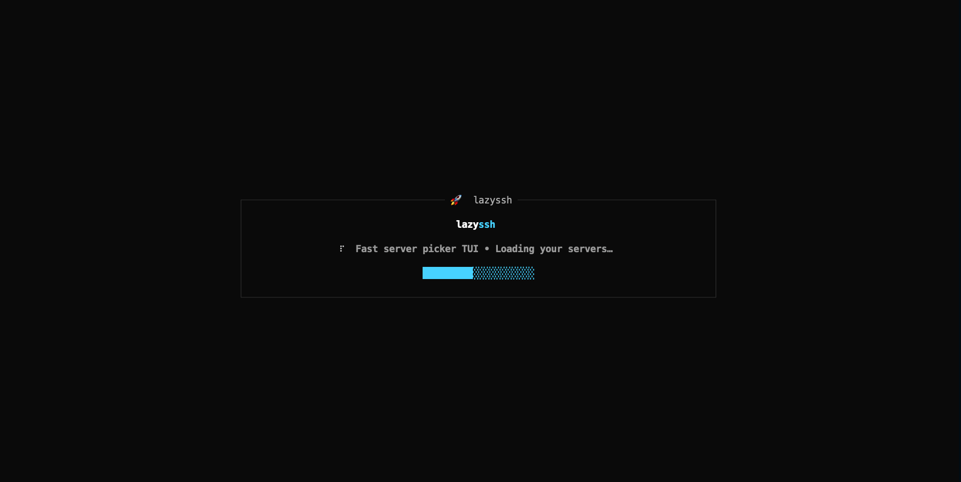 image preview of lazyssh