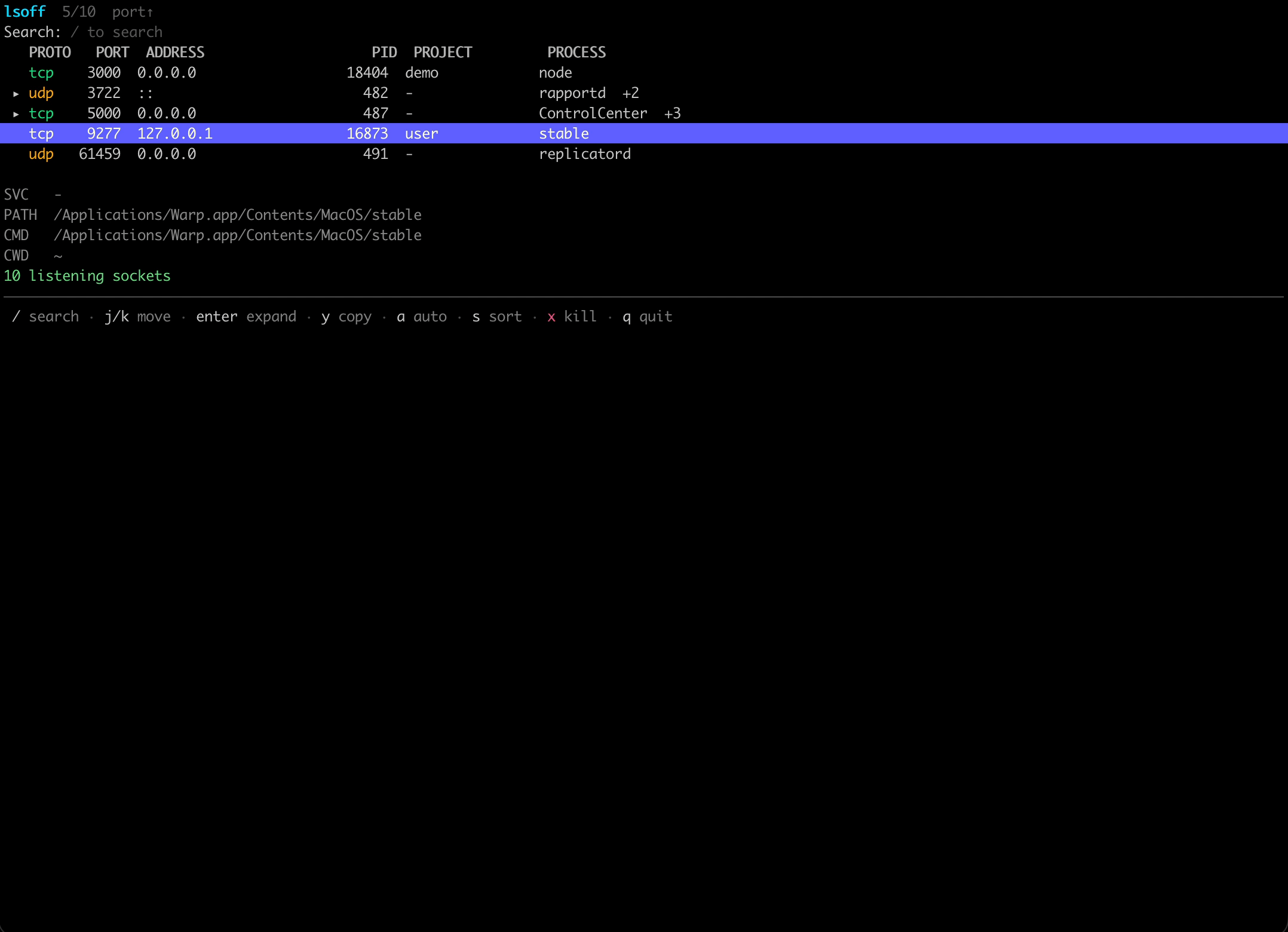 image preview of lsoff