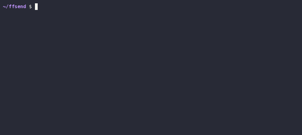 image preview of ffsend