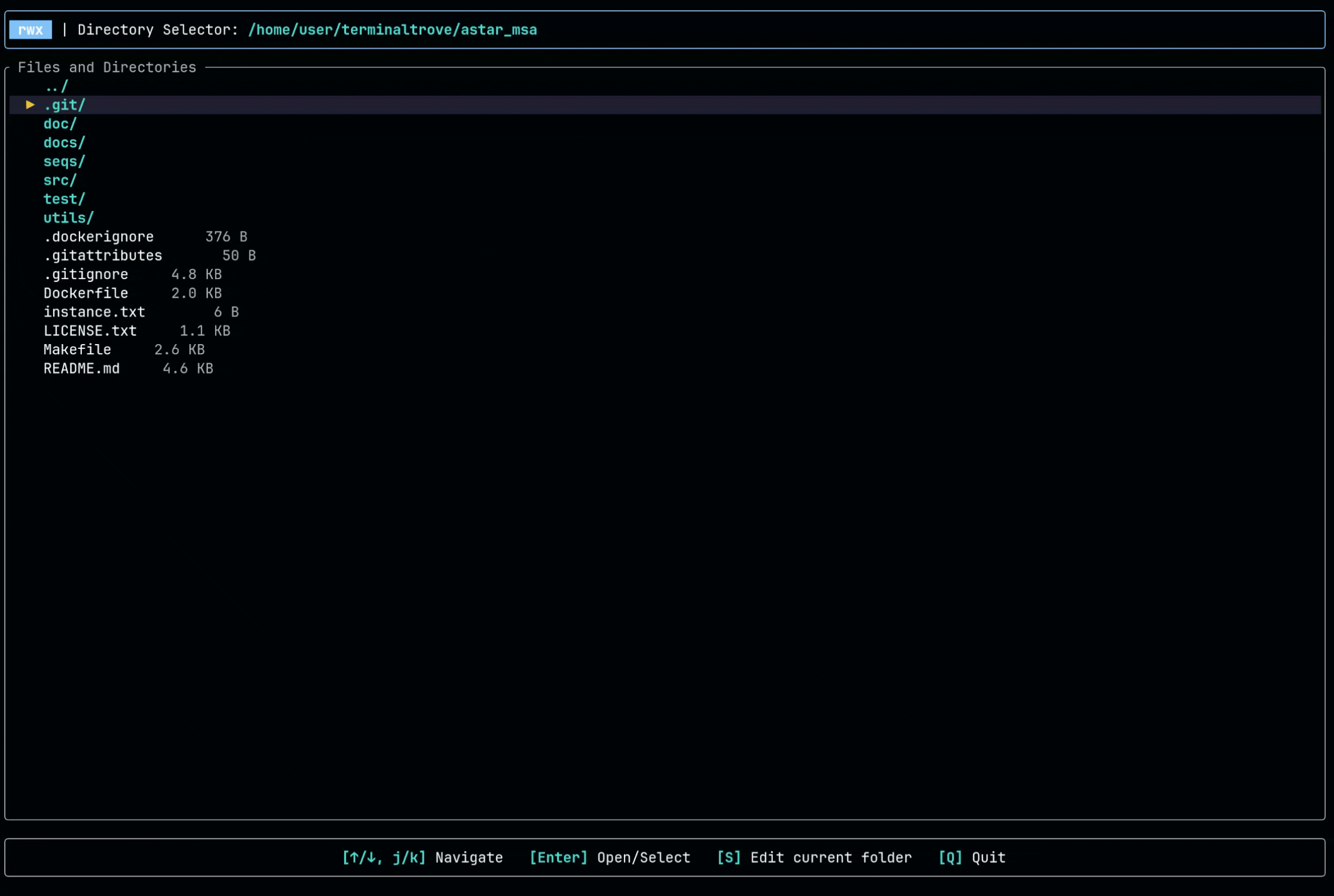 image preview of rwx