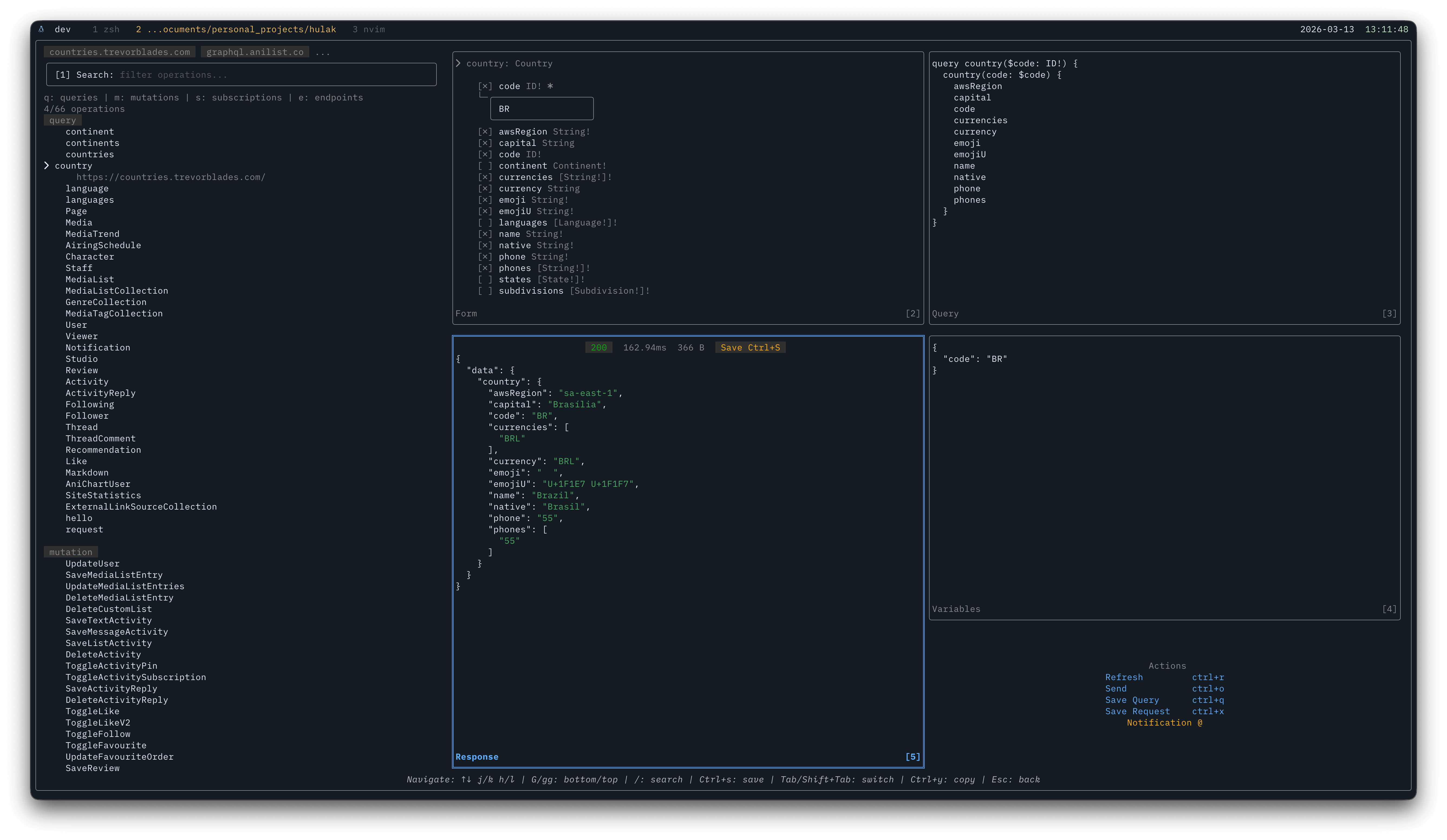 hulak - Lightweight file-based API client with encrypted secrets store.