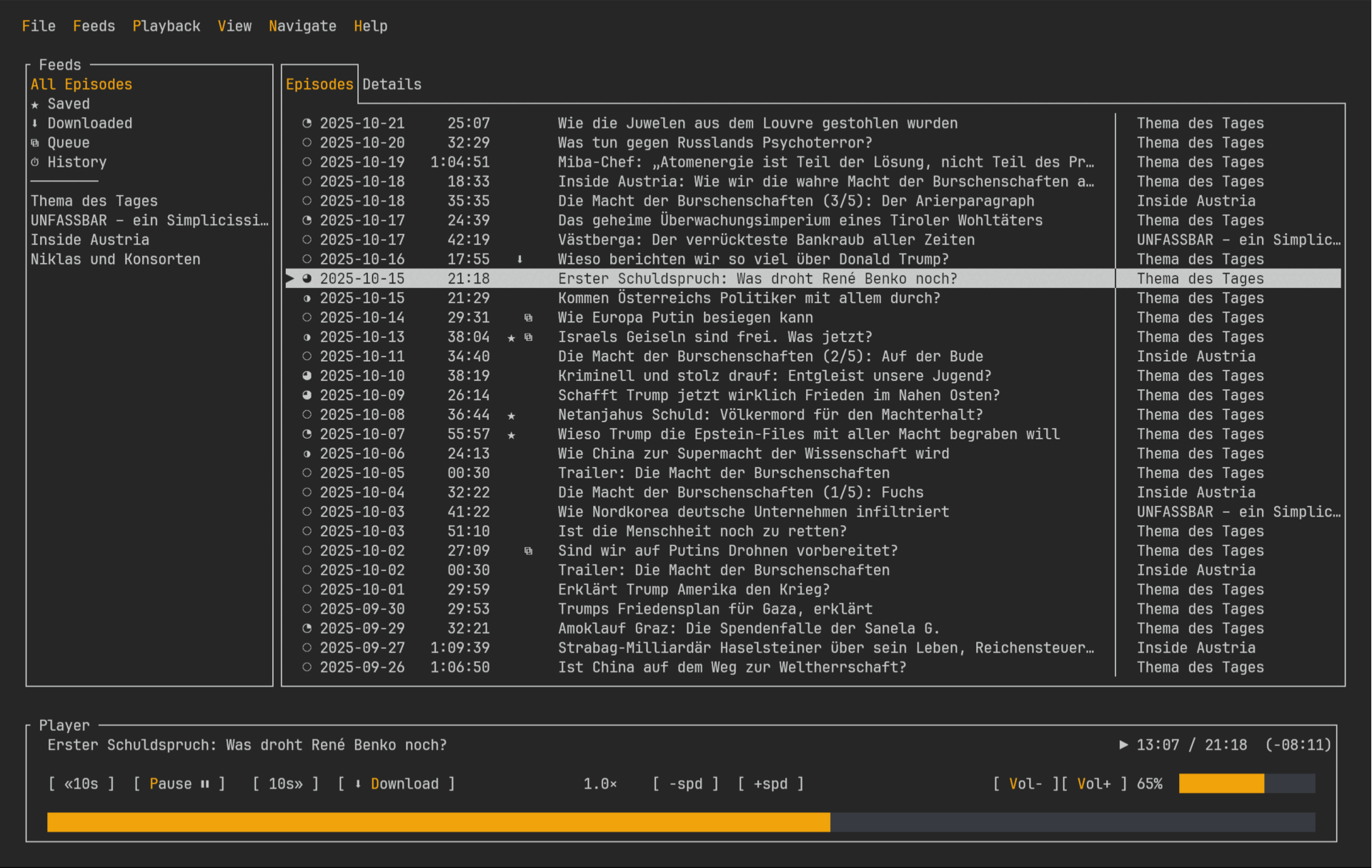 image preview of podliner