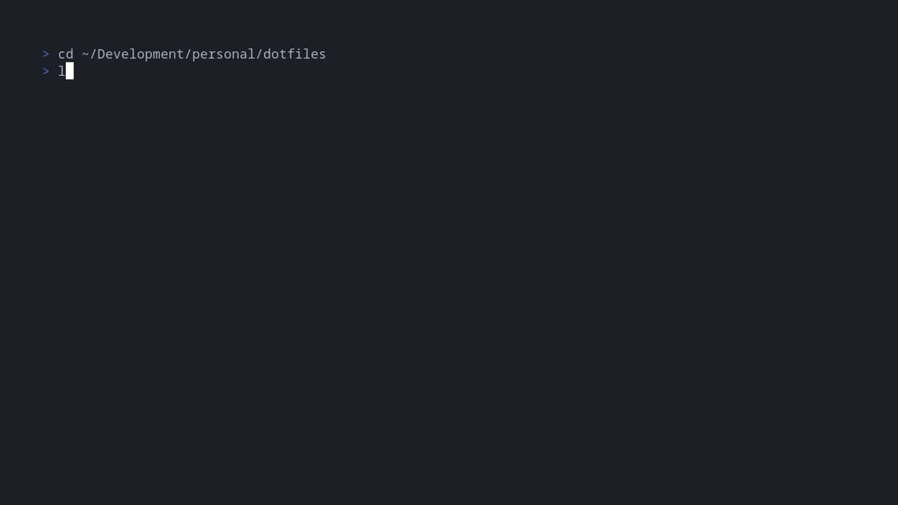 Simple stow-like dotfile linker.
