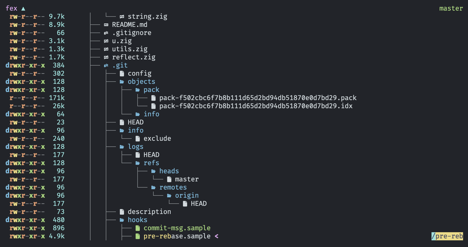 fex - A command-line file explorer prioritizing quick navigation.