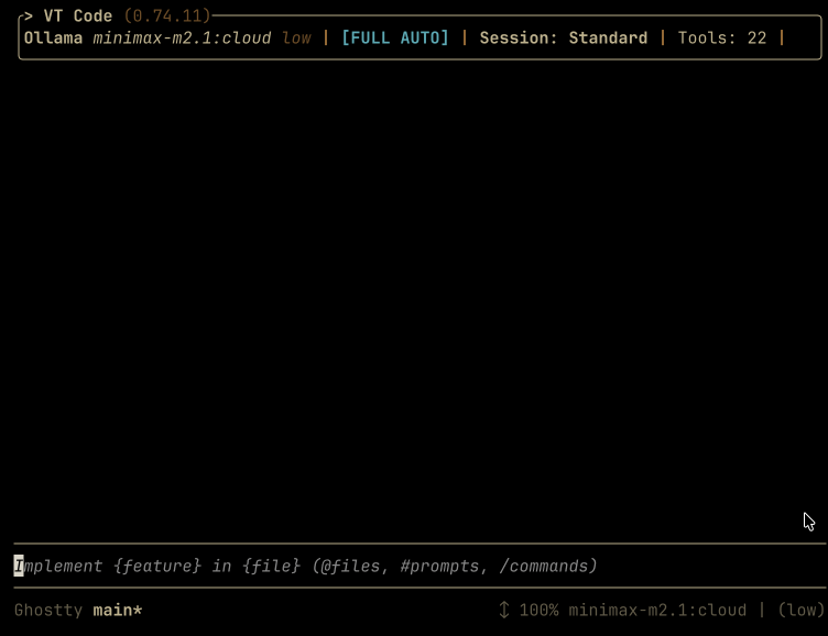 VT Code preview