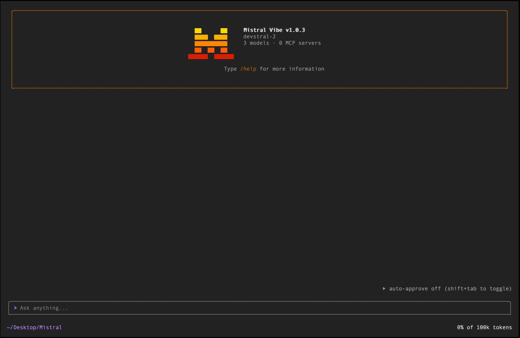 Mistral Vibe - Mistral's open-source CLI coding assistant