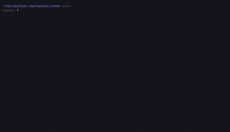 Codex CLI preview