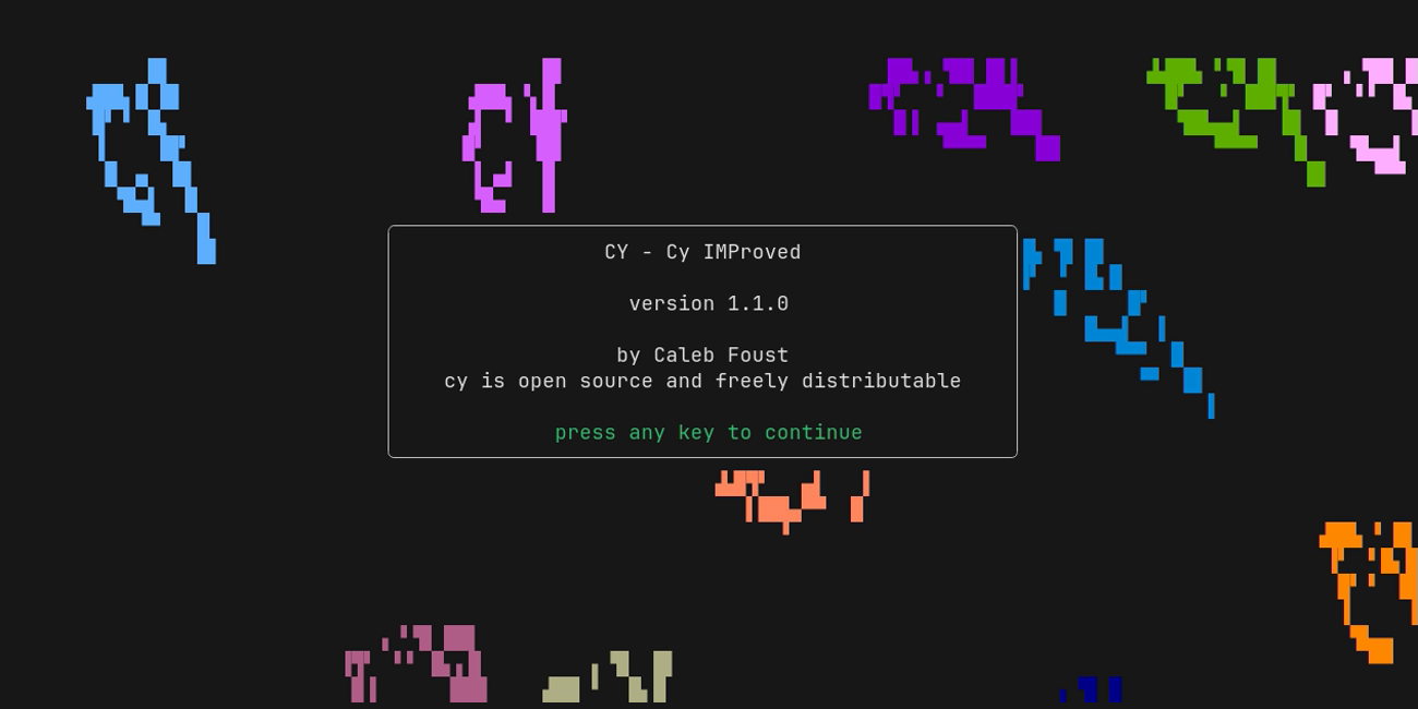 cy - A time traveling terminal multiplexer.