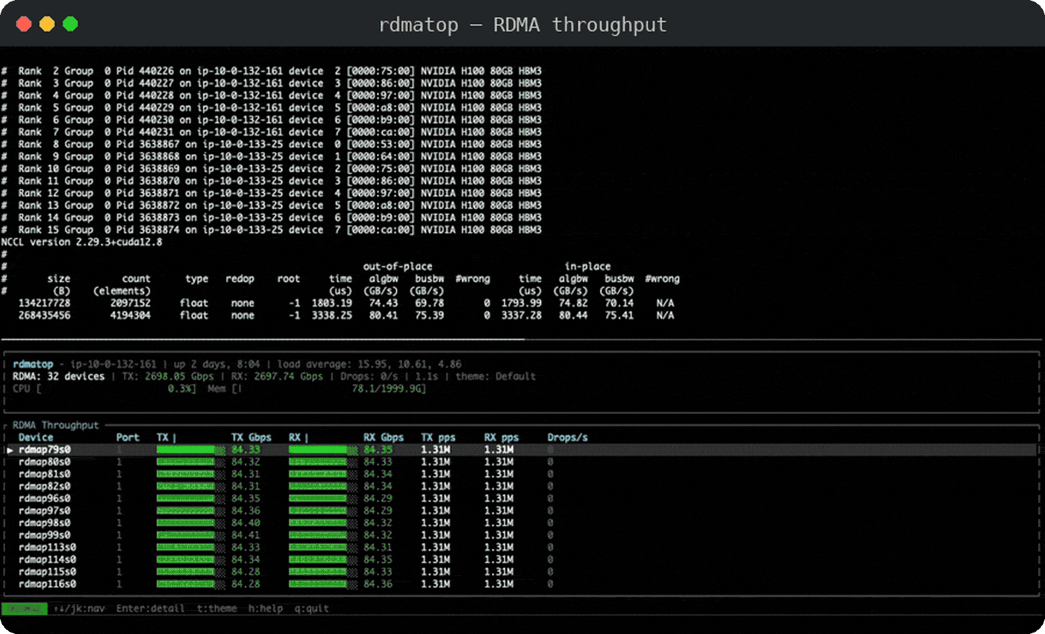 image preview of rdmatop