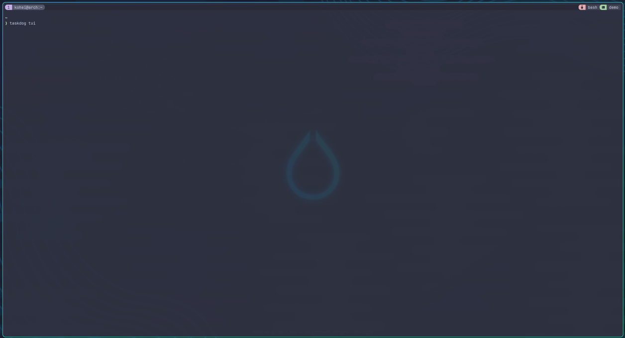 A terminal task manager with intelligent schedule optimization.
