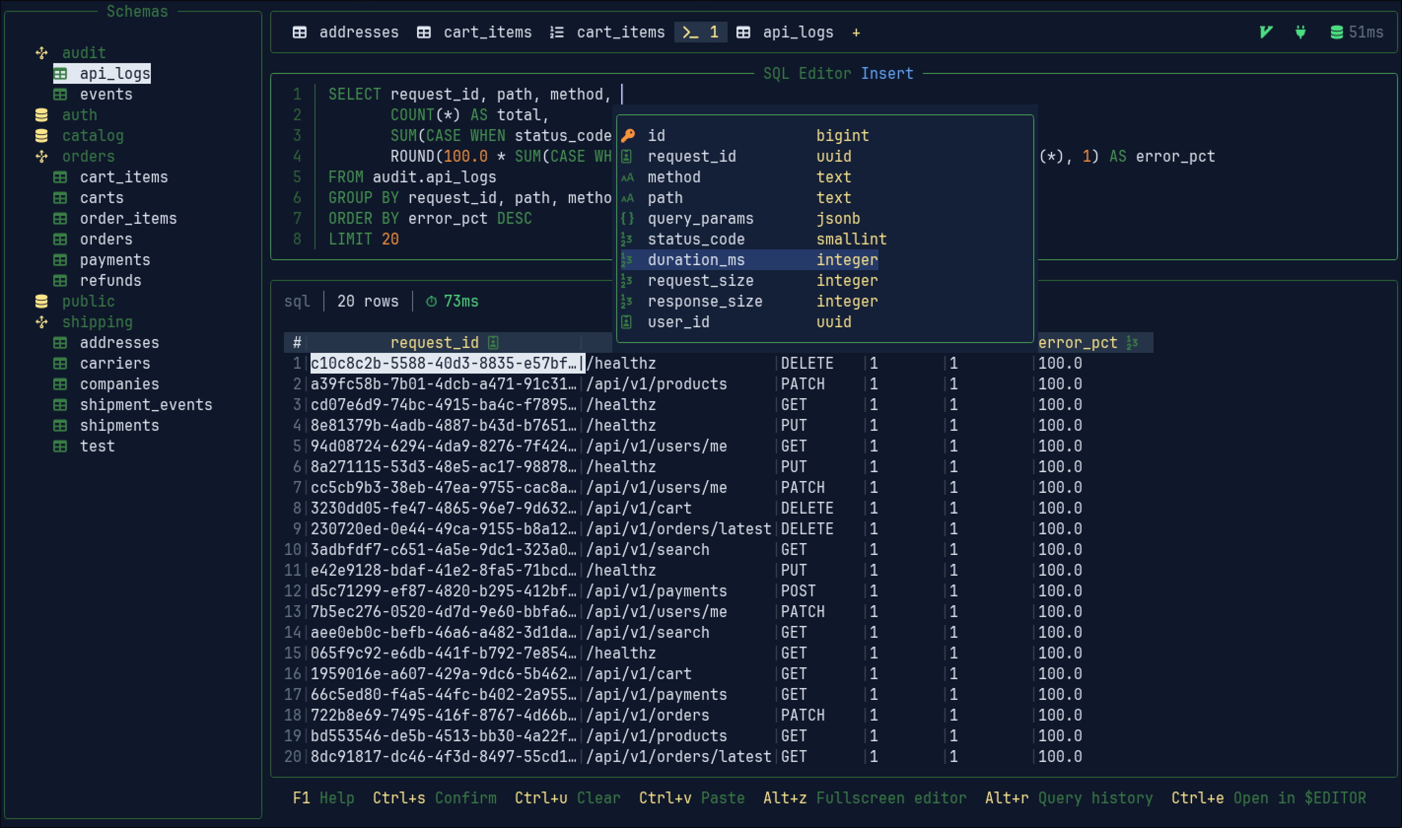 image preview of vi-sql
