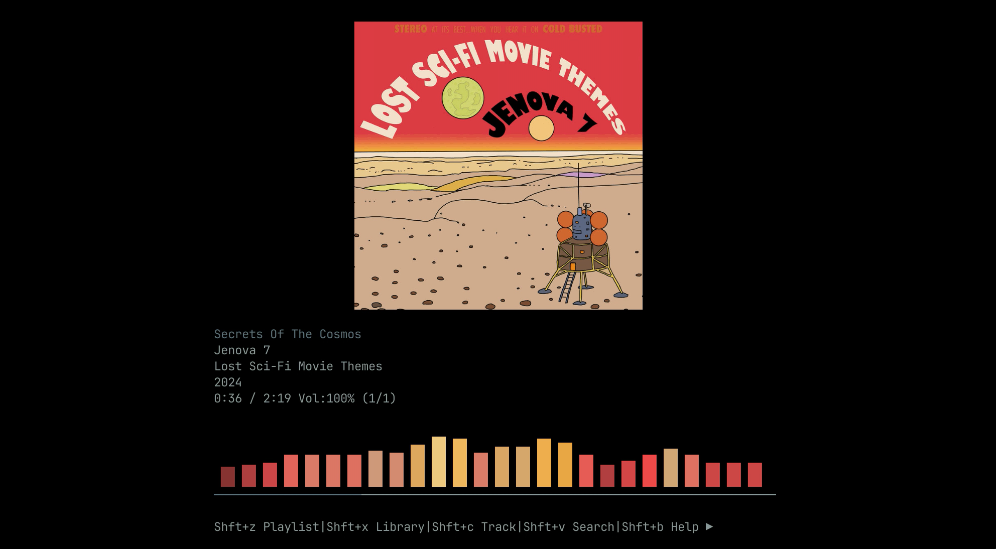 kew - A fast, privacy friendly terminal music player to listen to music.